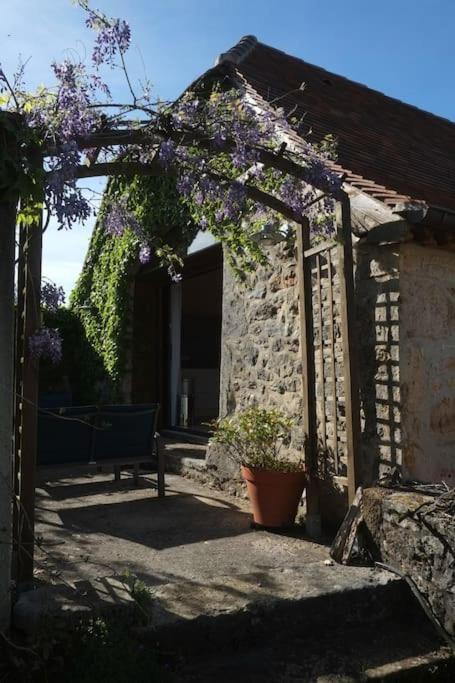 La Sagnarde, Maison En Pierre, Loubressac Extérieur photo