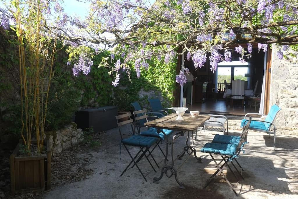 La Sagnarde, Maison En Pierre, Loubressac Extérieur photo